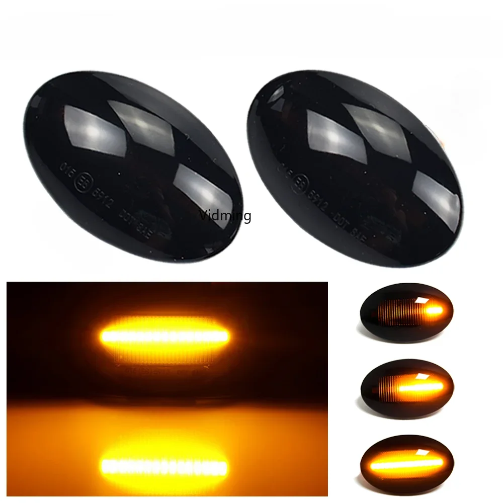 Dynamic Blinkers LED Turn Signal Mirrors Side Marker Lamp Car Lights For Ford Fiesta III IV MK3 MK4 KA Mondeo I Transit Tourneo