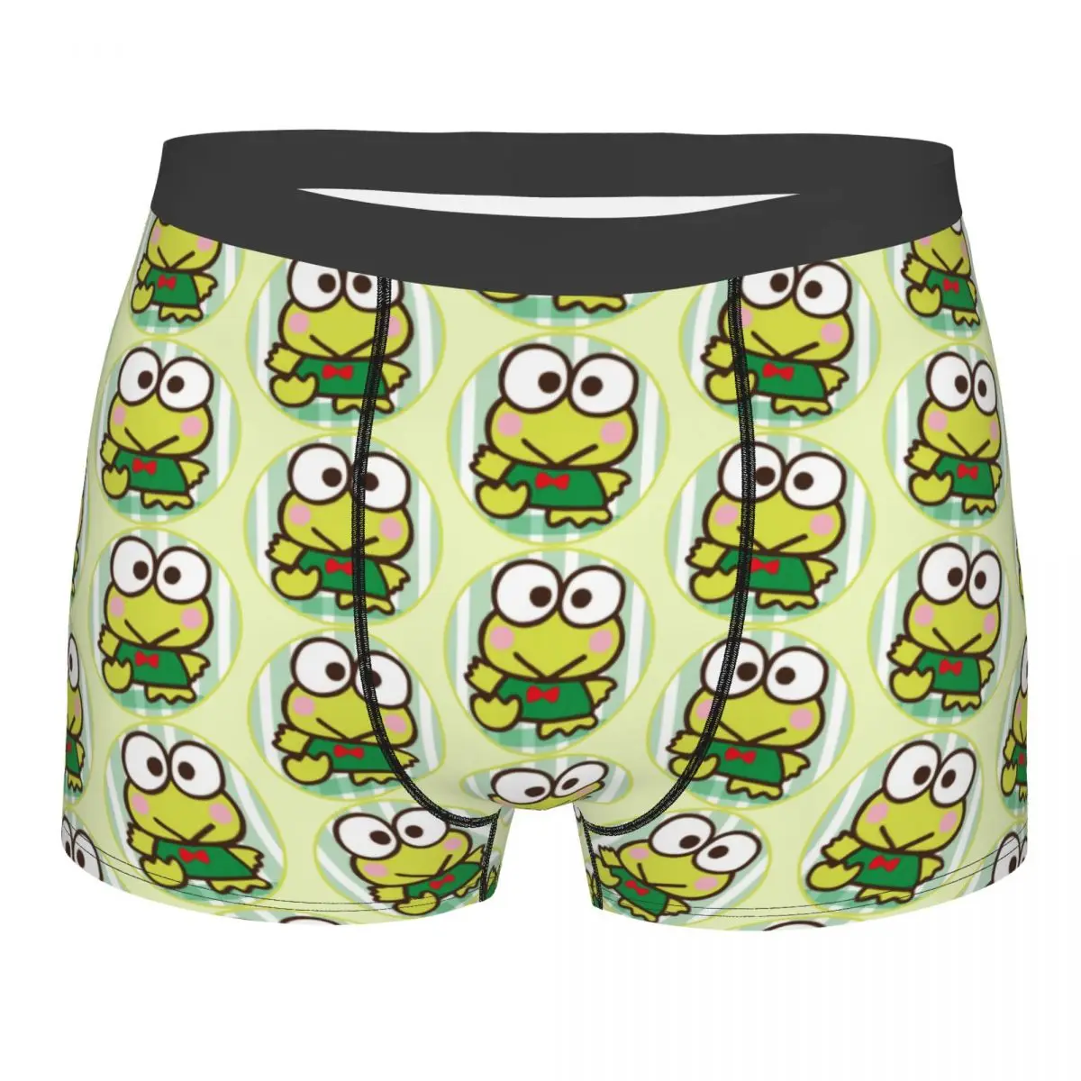 

Custom KeroKeroKeroppi Cartoon Underwear Men Print Boxer Shorts Panties Briefs Breathable Underpants