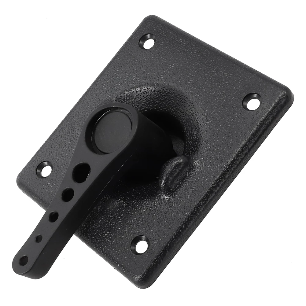 High Quality Rudder Control 2*spacers Accessories Black Replacement Water Sports ABS+copper Insert Handle Square Base