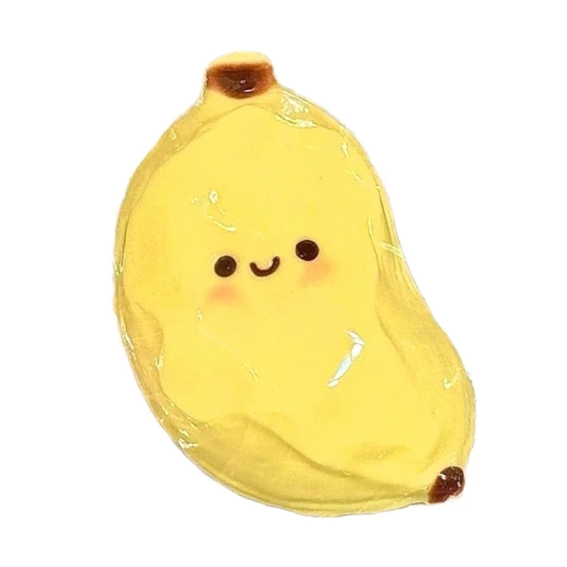 Aparelho alívio estresse moldável criativo, material tpr durável formato banana para exercícios manuais 15ub