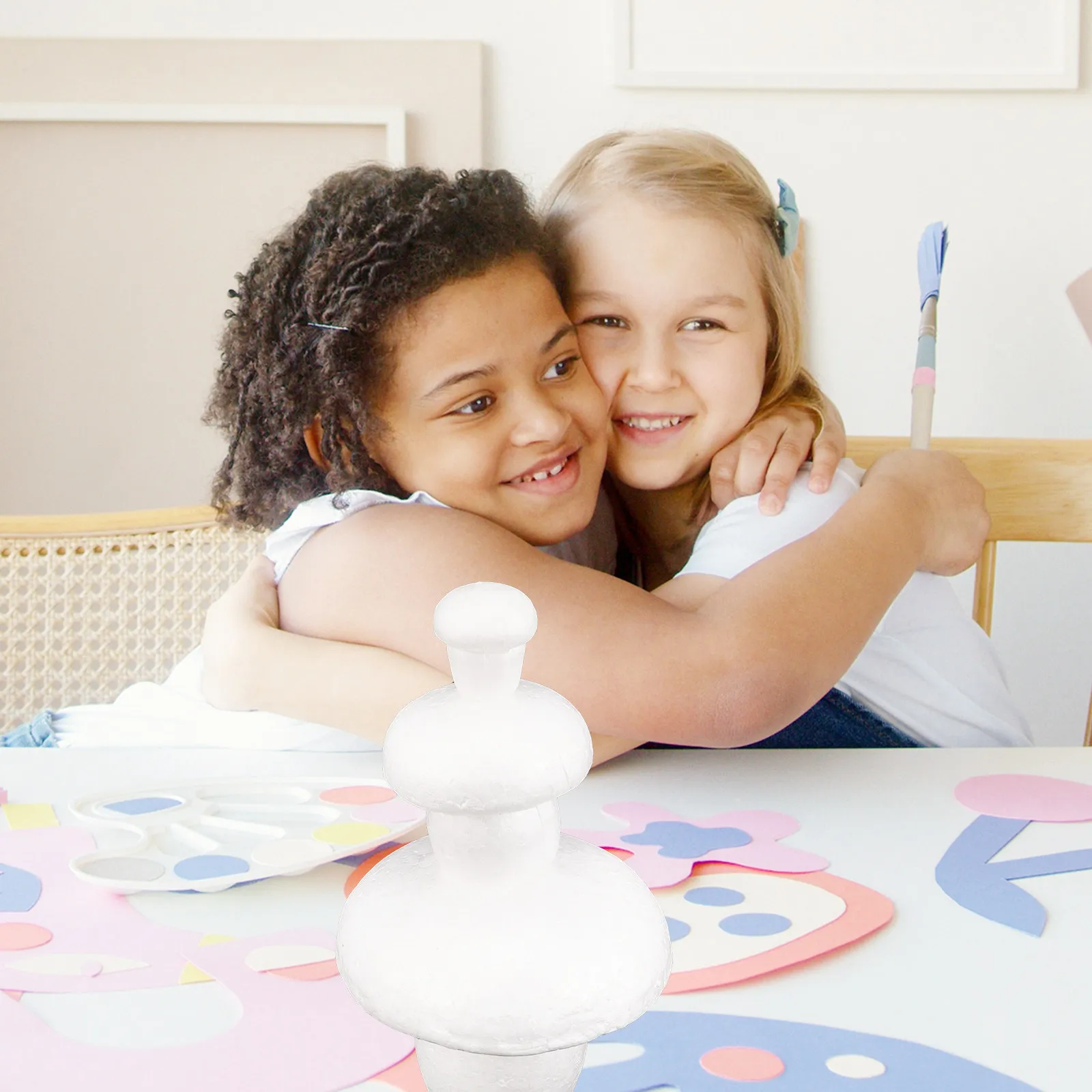 

Набор из 12 заготовок для поделок: грибы из пенопласта без росписи для детского творчества и рисования – товары для рукоделия