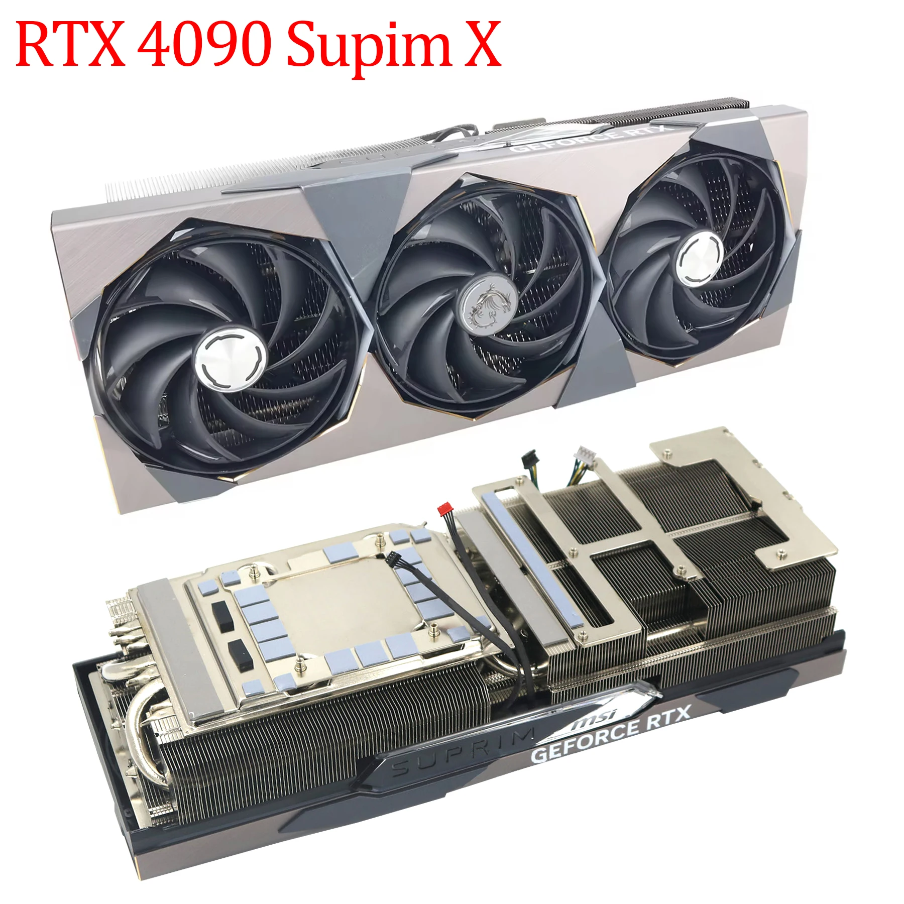 MSI GeForce RTX 4090 SUPRIM X ヒートシンクのみ Original Video Card Heatsink For MSI GeForce RTX 4080 4080S 4090