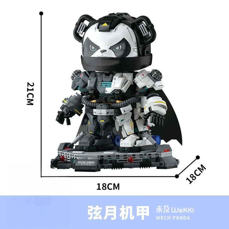 Globe Model Building Blocks Toy Space Exploration Earth Telescope Mechanical Panda Robot Mech Space Rover Toys for Kids Boys