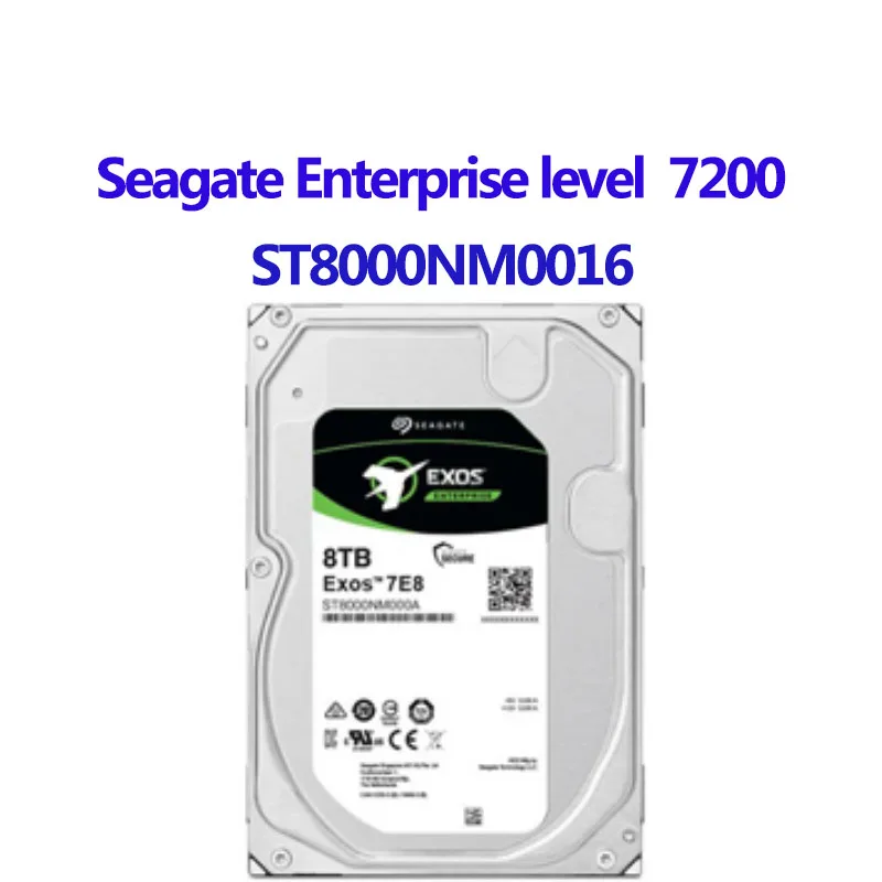 

Жёсткий диск ST8000NM0016 ST10000NM0016 ST6000NM0016 SEAGATE EXOS X10 8 ТБ 10 ТБ 6 Тб Hyperscale SATA 7200 об/мин 256M 3,5 дюйма