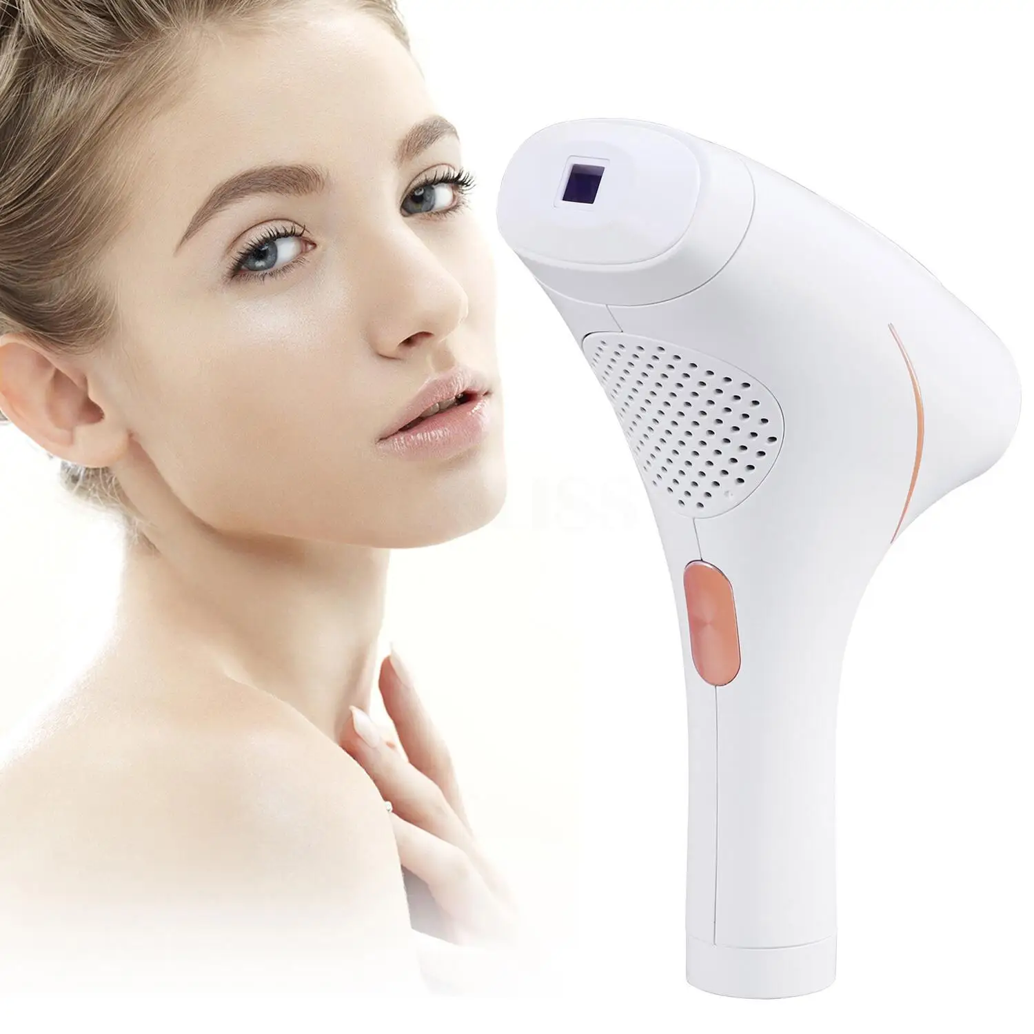 Photoepilator Laser Hair Removal Device Ice Cooling IPL Laser Epilator 4 Lever Home Use Depilador a Laser Laserowy for Women