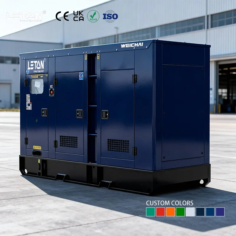 Diesel Generator Power Plant 500kva with Automatic Control Panel for Industry Power Plant Generator
