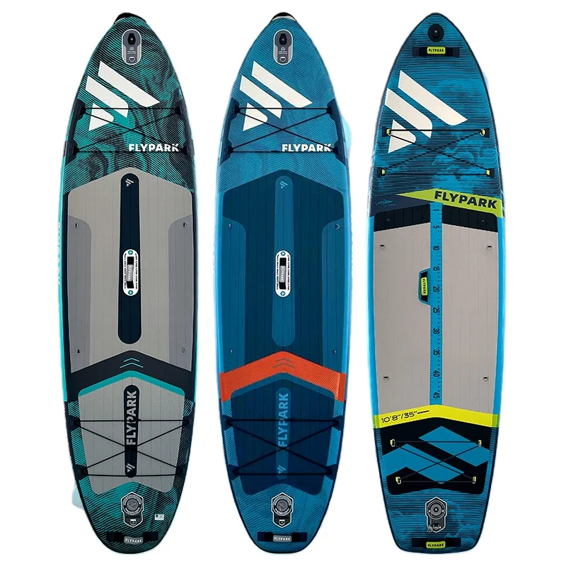 

11' Multi-colored Inflatable Stand Up Paddle Board Double Layers PVC Sup Boards Family Paddle Boards