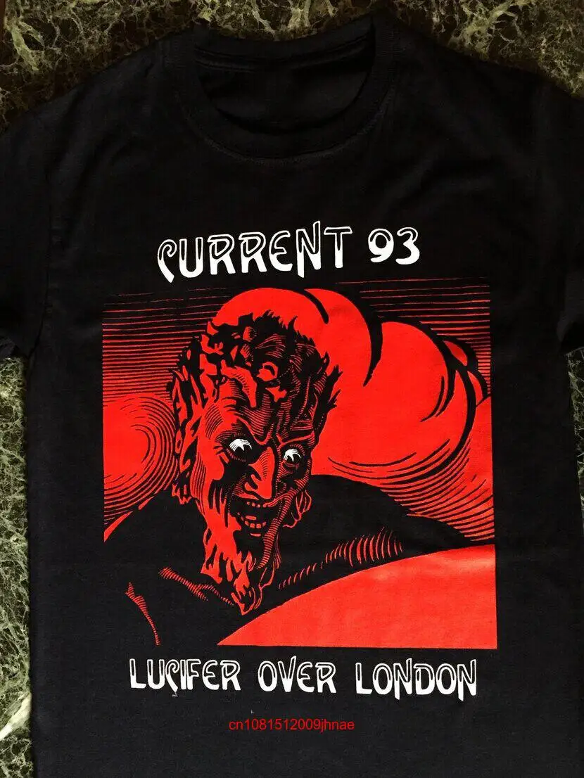 Current 93 Lucifer Over London T Shirt Vtg Men Cotton All Size DA216 long or short sleeves