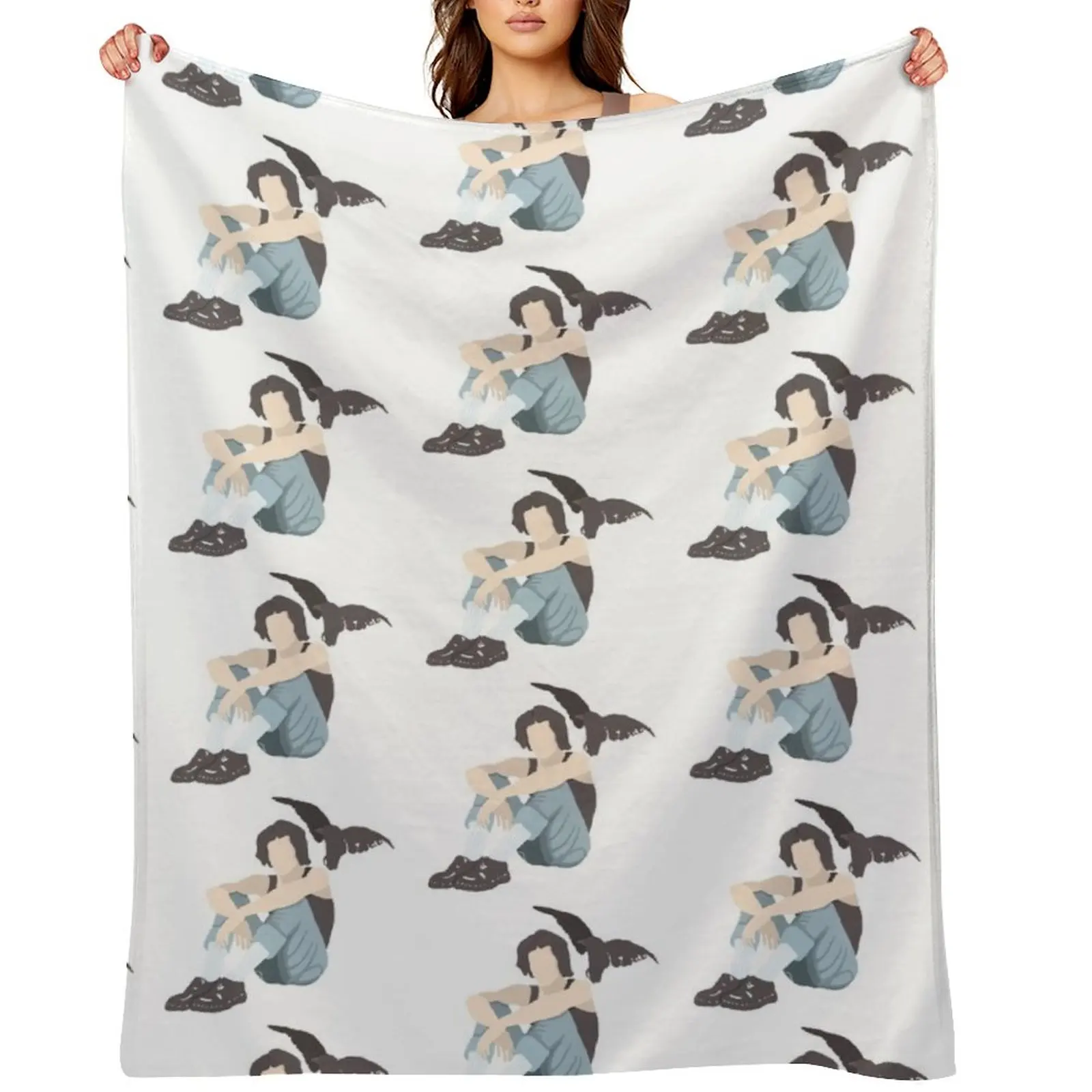 

kid krow conan gray Throw Blanket Thin Thins Luxury St Comforter Blankets