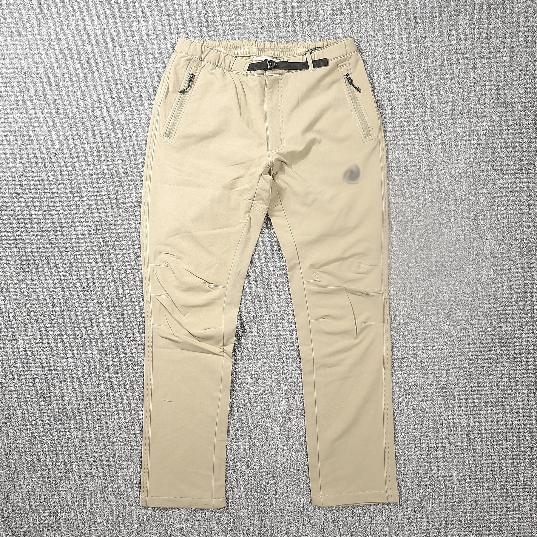 

Мужские тонкие повседневные спортивные брюки для активного отдыха с молниями на карманах, ветрозащитные, водонепроницаемые, длинные, удобные, прямого кроя