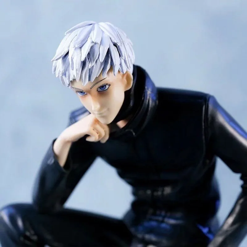 

25cm Battle Kawaii Jujutsu Kaisen Anime Figure Satoru Gojo Itadori Yuji Figure Pvc Model Peripherals Collection Gifts Toys
