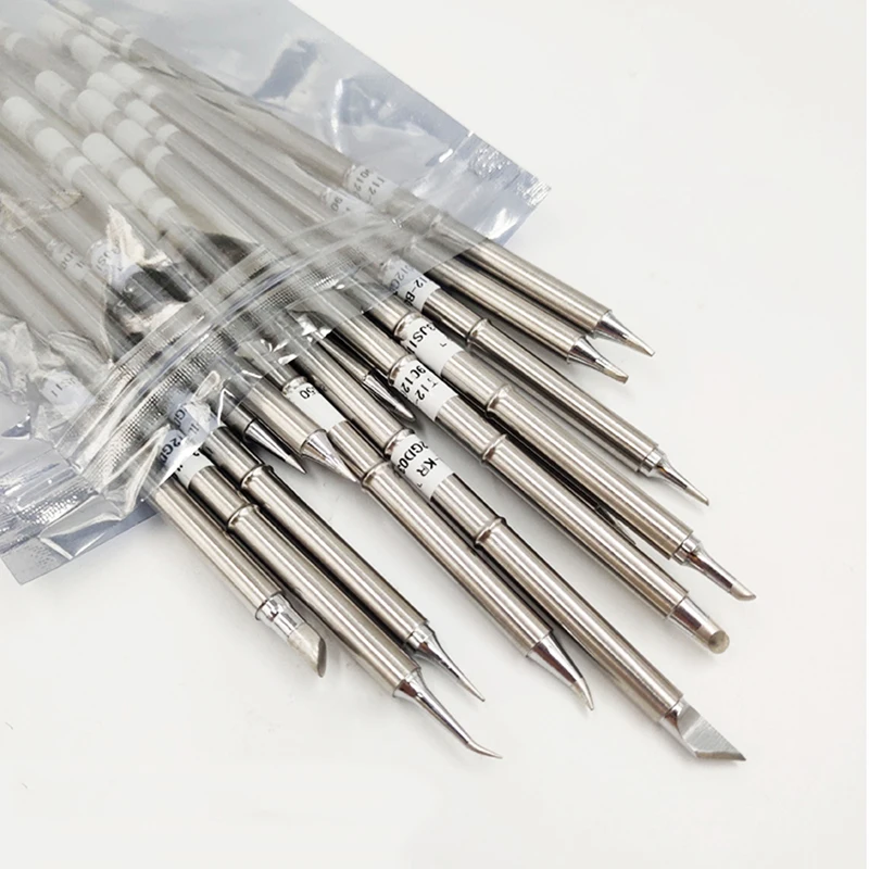 Bakon T12 Soldering Iron Tip B/BC1/BL/C4/D12/D16/D24/D32/I/ILS/K/KU/J02 For Welding Station BK969D+ BK950D