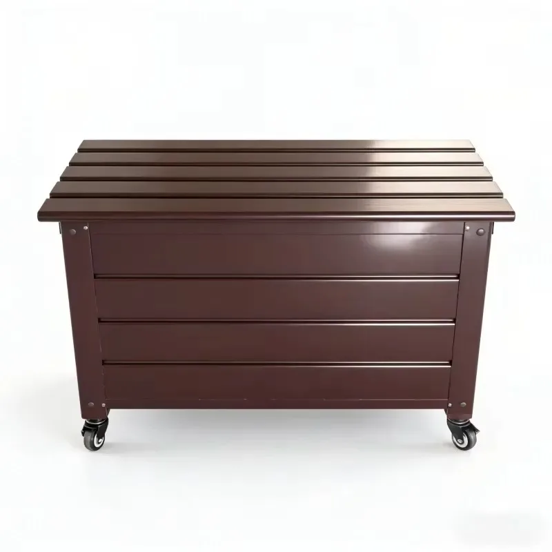 Lockable Durable Rectangular Galvanized Steel Modern Stackable Tool Storage Box Waterproof Customizable Size Convenient