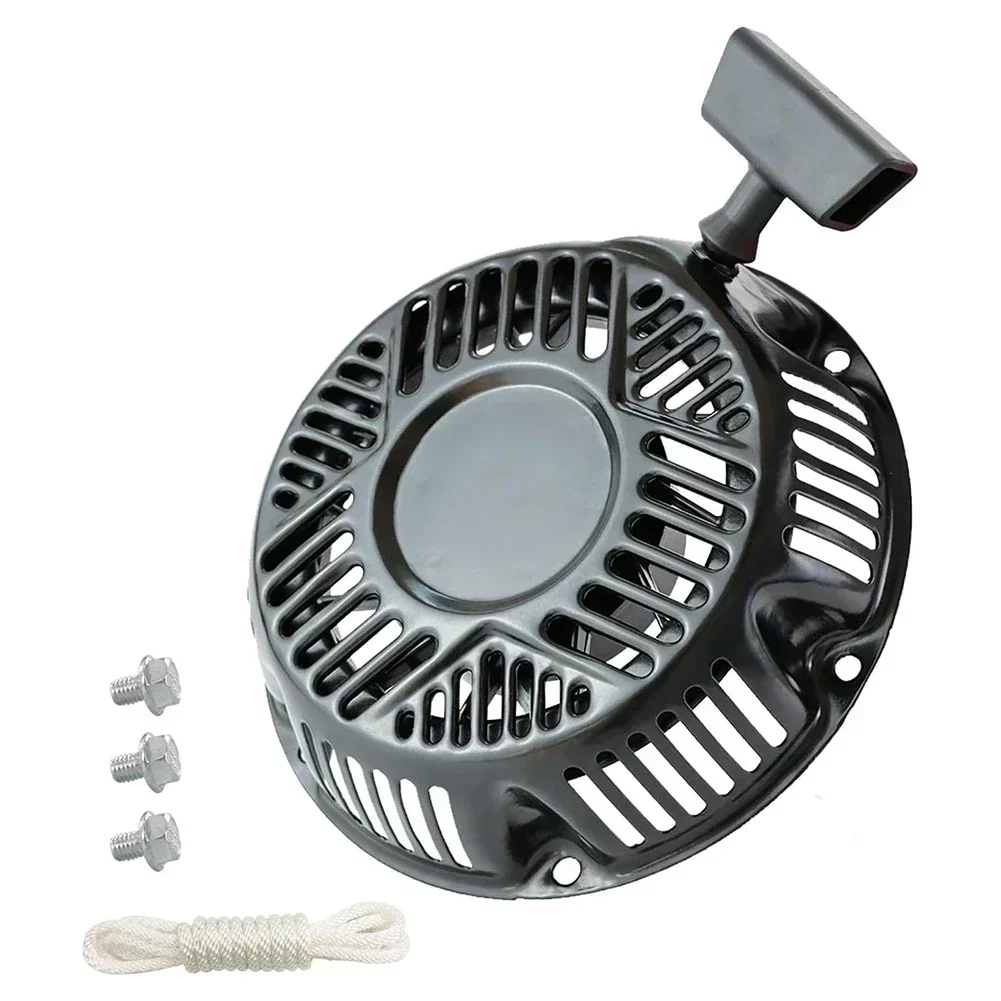 

Компактный ручной стартер для газонокосилки, легкий инструмент, 20*15*5 см, генератор 10 л.с., конструкция с 6 отверстиями, эффективная работа, легкий дизайн