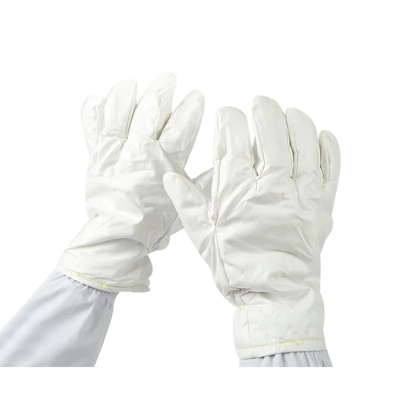 200-degree high-temperature gloves, heat-insulating, anti-scald, and abrasion-resistant, with five fingers