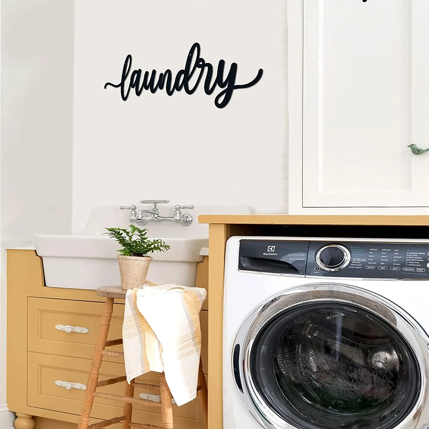 laundry Letter Sign Wall Decor Metal Art Farmhouse laundry Signs For Door Metal laundry Signs Wall Decor From Durable Metal,