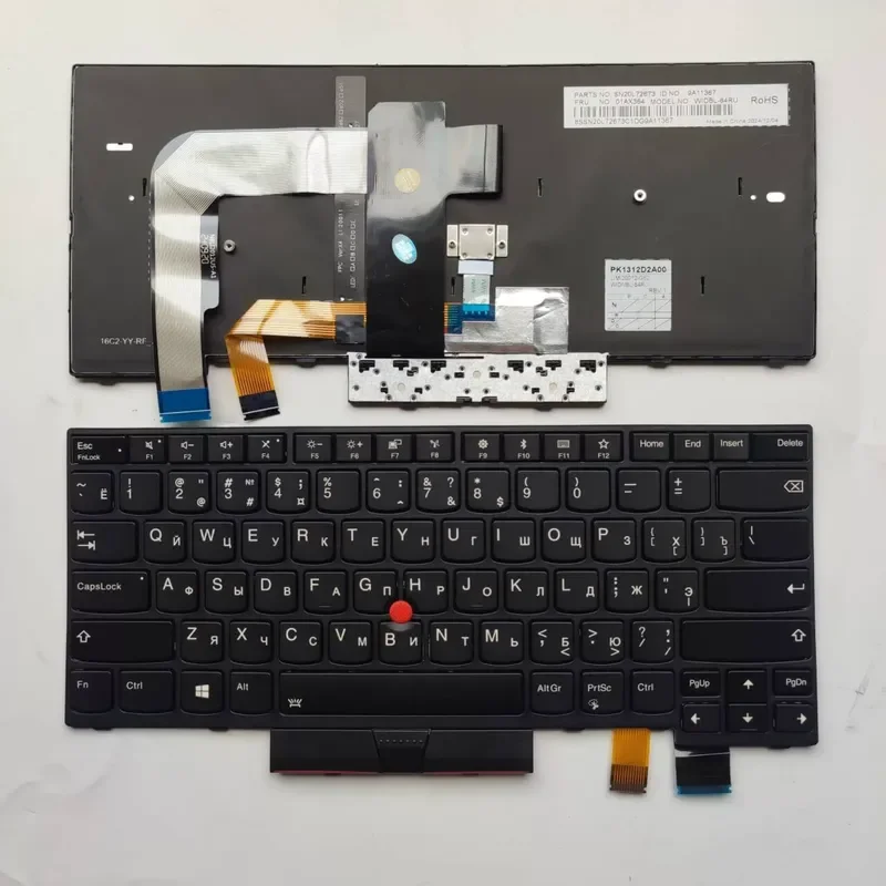USRUSP Keyboard for Lenovo ThinkPad T470 T480 TP00088A TP00088B TP00088C SN20P4841
