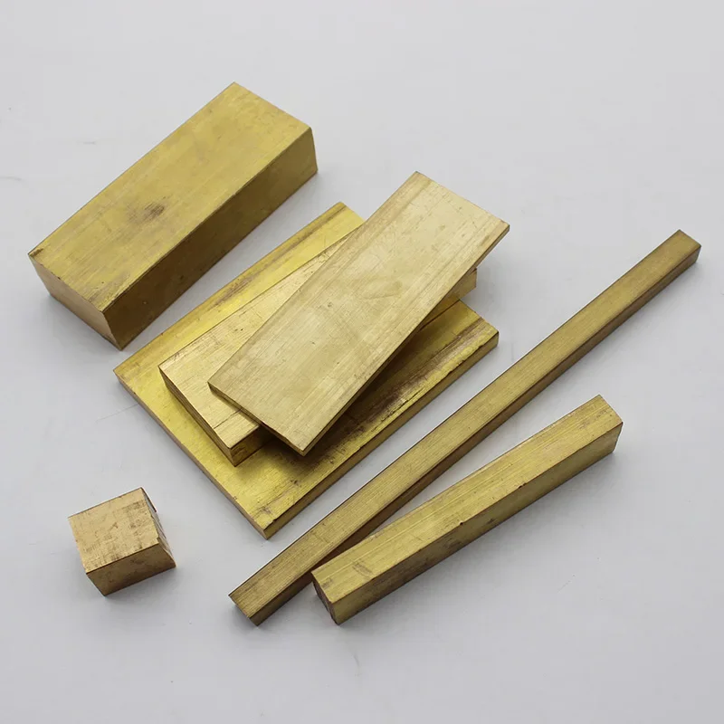 Brass Square Plate Bar Rods