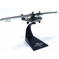 Diecast 1:144 Scale 1941 PBY-5 finished aircraft simulation model Static decoration Souvenir gifts for adult boy