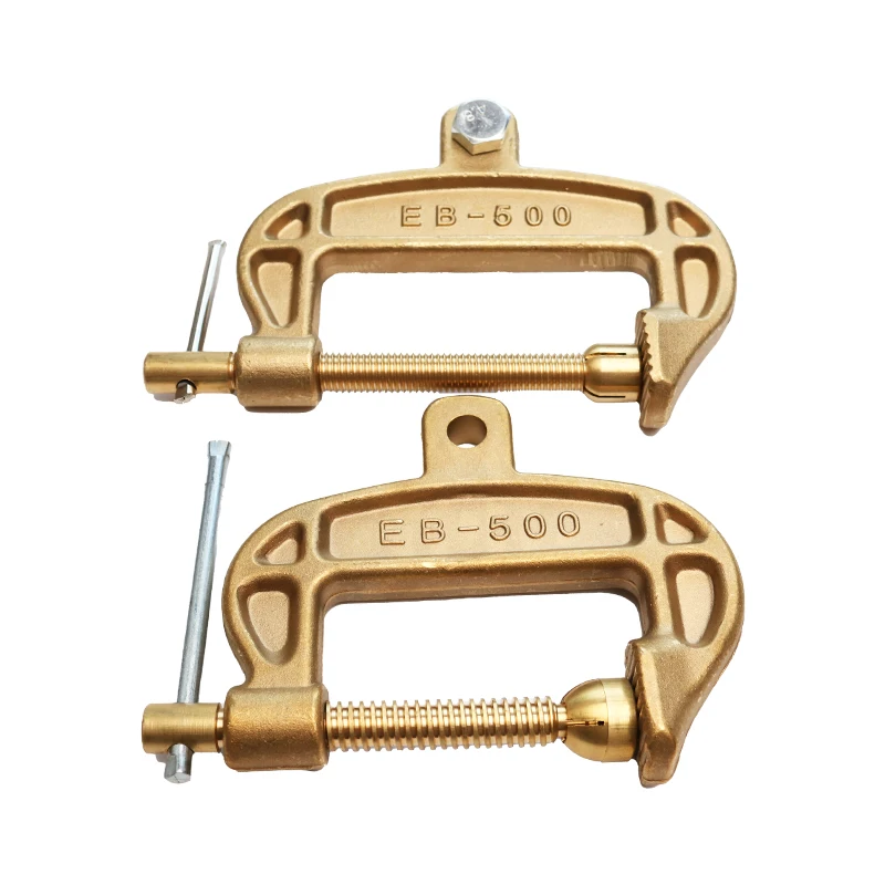 All copper welding machine grounding clamp heavy duty welding handle lapping iron clamp welding wire ground clamp