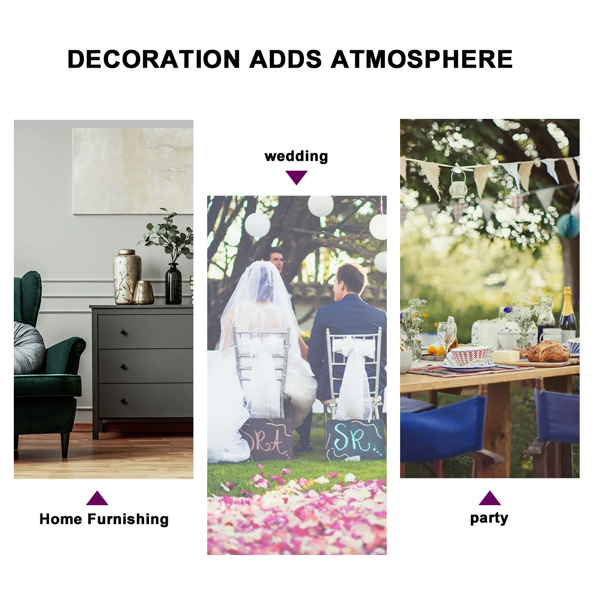 

3Pcs Halloween Decoration Simulation Rose Wedding Home Ornament Fine Workmanship Chic Fashion Party Supplies Simulation Rose