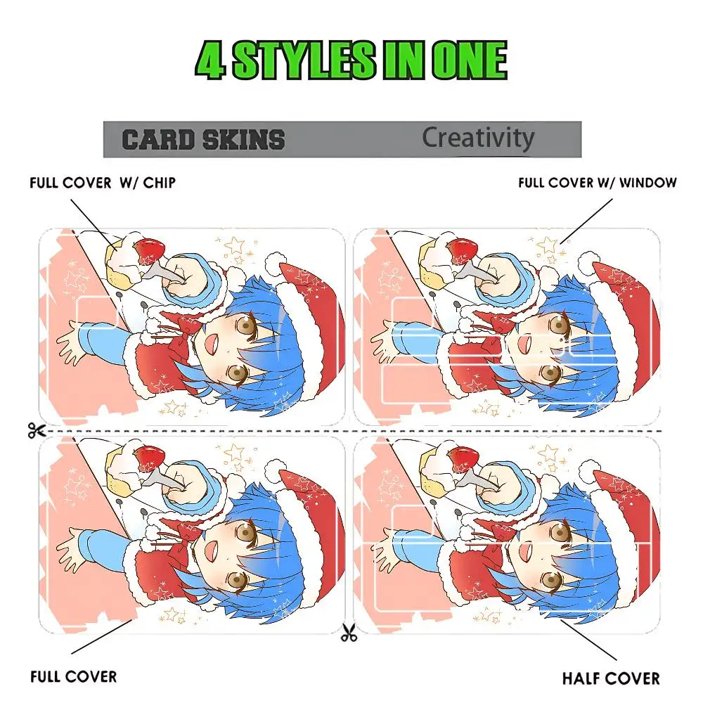 D-Dramatical M-Murder Aoba Seragaki  Card Sticker Diy Decorate Exquisite Bank Card Decals Patch Documents Birthday Gift