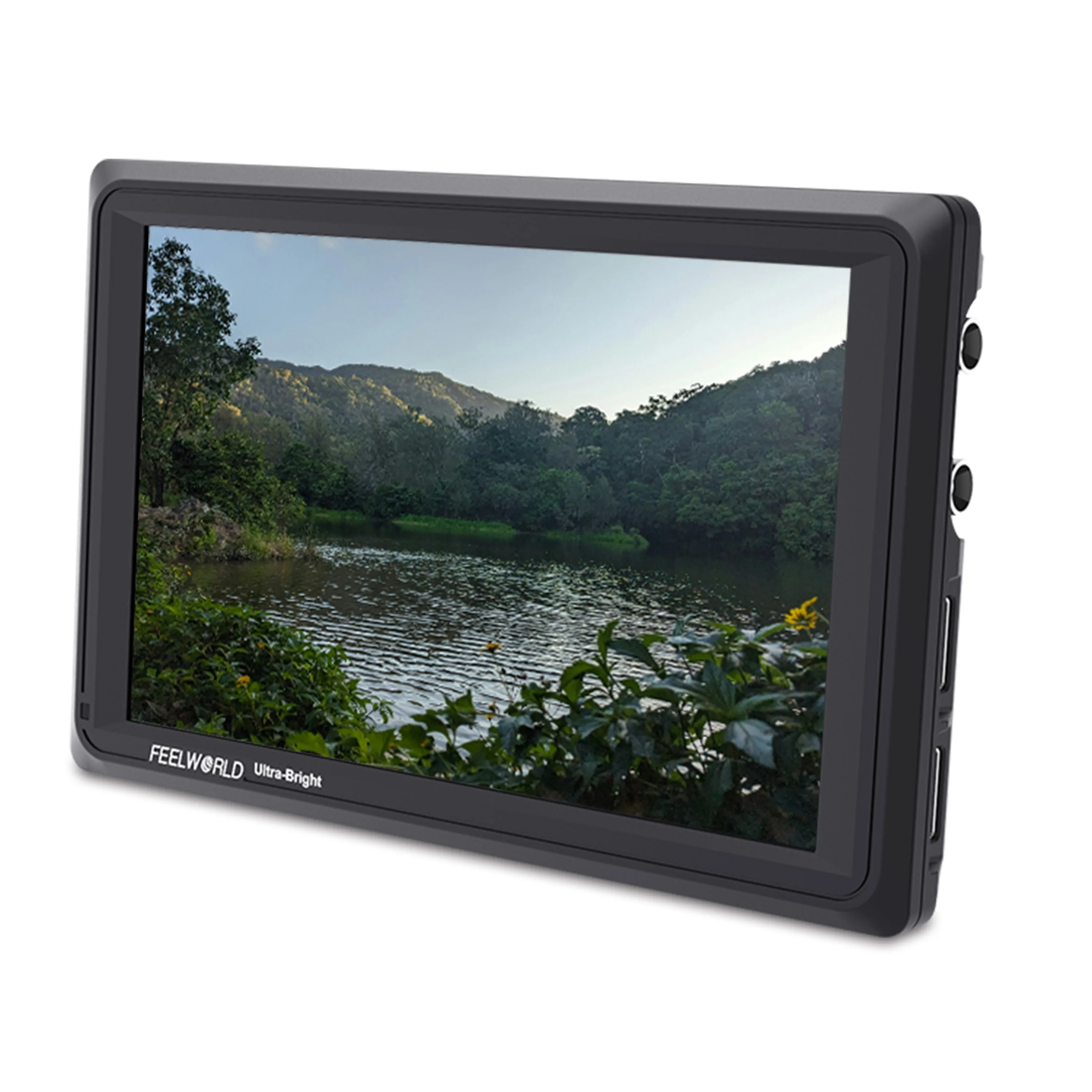 

FEELWORLD FW279S 7 Inch 2200nit Camera Monitor, OEM Factory Direct, HDMI/3G-SDI Input Output, 1920x1200 IPS Panel