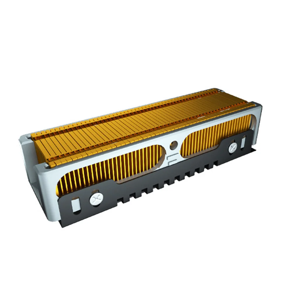 1 قطعة SSD بالوعة الحرارة سبائك الألومنيوم والنحاس يميل دليل الرياح مشعاع عالي الكفاءة للحالة الصلبة واحدة أو مزدوجة الجوانب