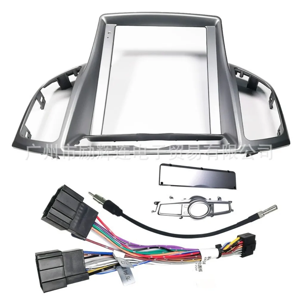 

For CHEVROLET CAPTIVA 2011- 2017 9.7 Inch 2 Din Car Radio Fascias Tesla Style Multimedia Frame Video Player DVD Panel Trim