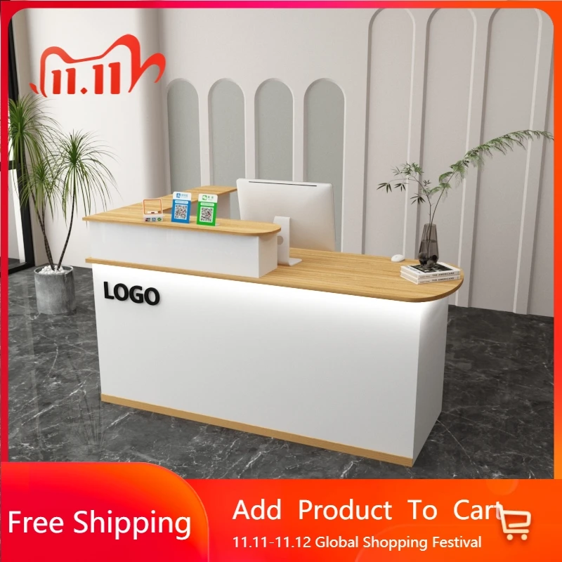 

Japanese Display Reception Desks Counter Cabinet Luxury Reception Desks Checkout Counter UniversalEmpfangtheke Trendy Furniture