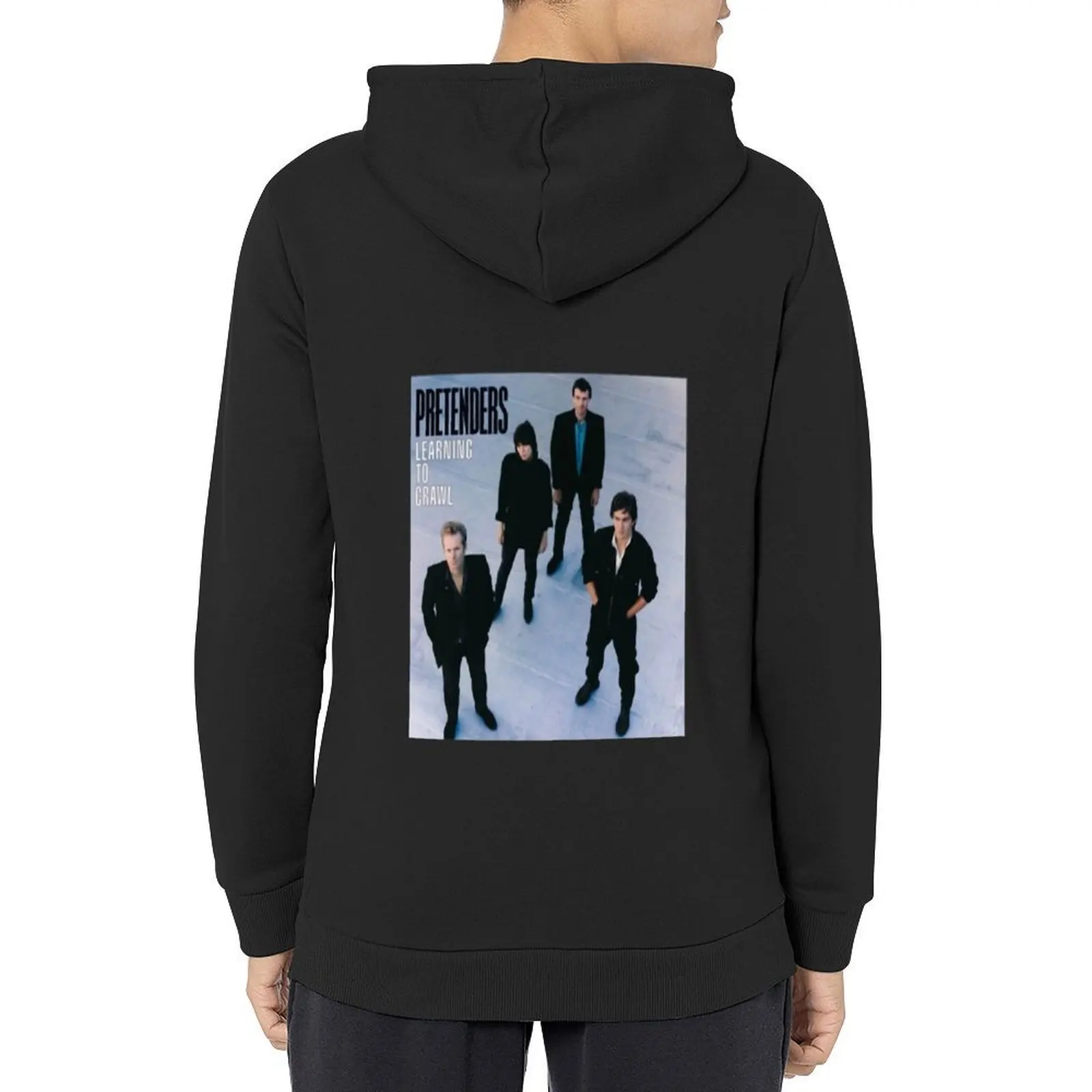 

Learning to crawl band Pretenders vintage Hoodie blouse winter clothes men clothes men's oversize hoodie