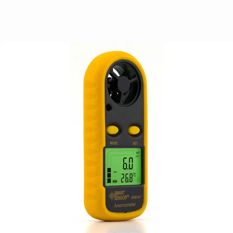 

anemometer wind speed and temperature tester AR816 + high-precision digital display spot wholesale multi-parameter air