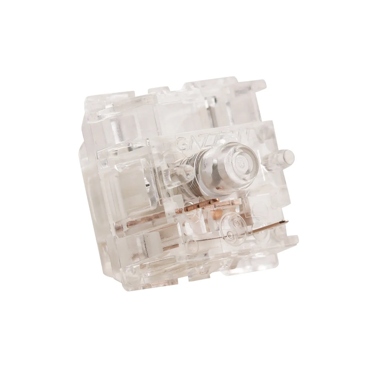GAZZEW Boba U4 RGB Transparent Silent Switch V3 Tactile 65g 5 Pins Silimar to Silent Brown Switch Custom for Mechanical Keyboard