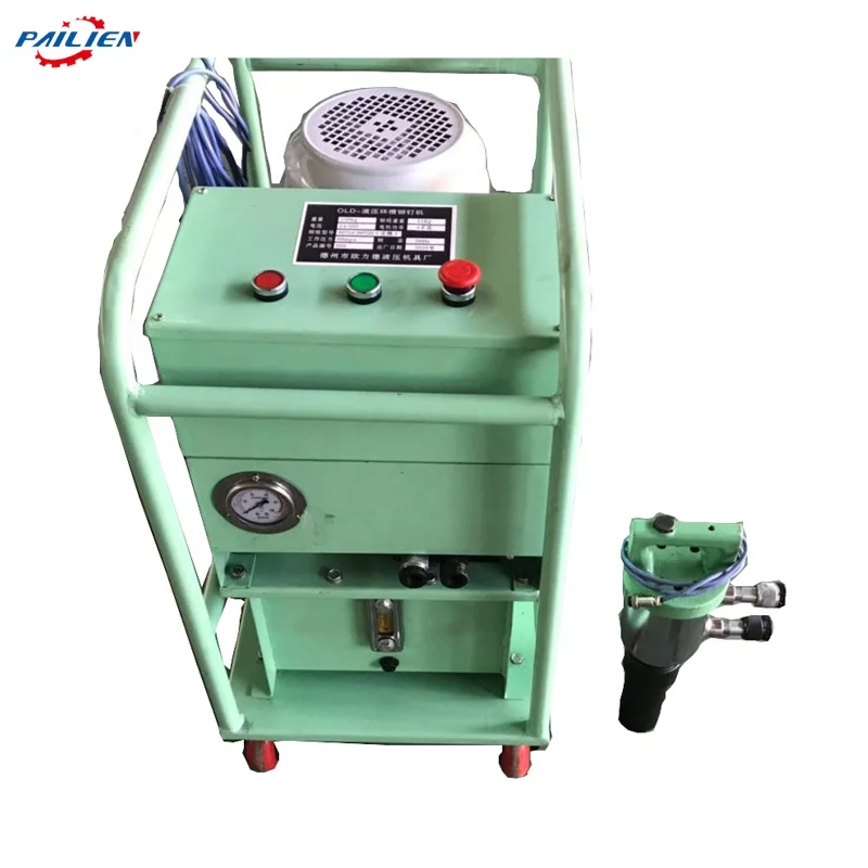 C50L Bolts Riveting Machine Hook Riveter Locknuts Riveting Gun Hydraulic Riveting Tools Machine on Sale