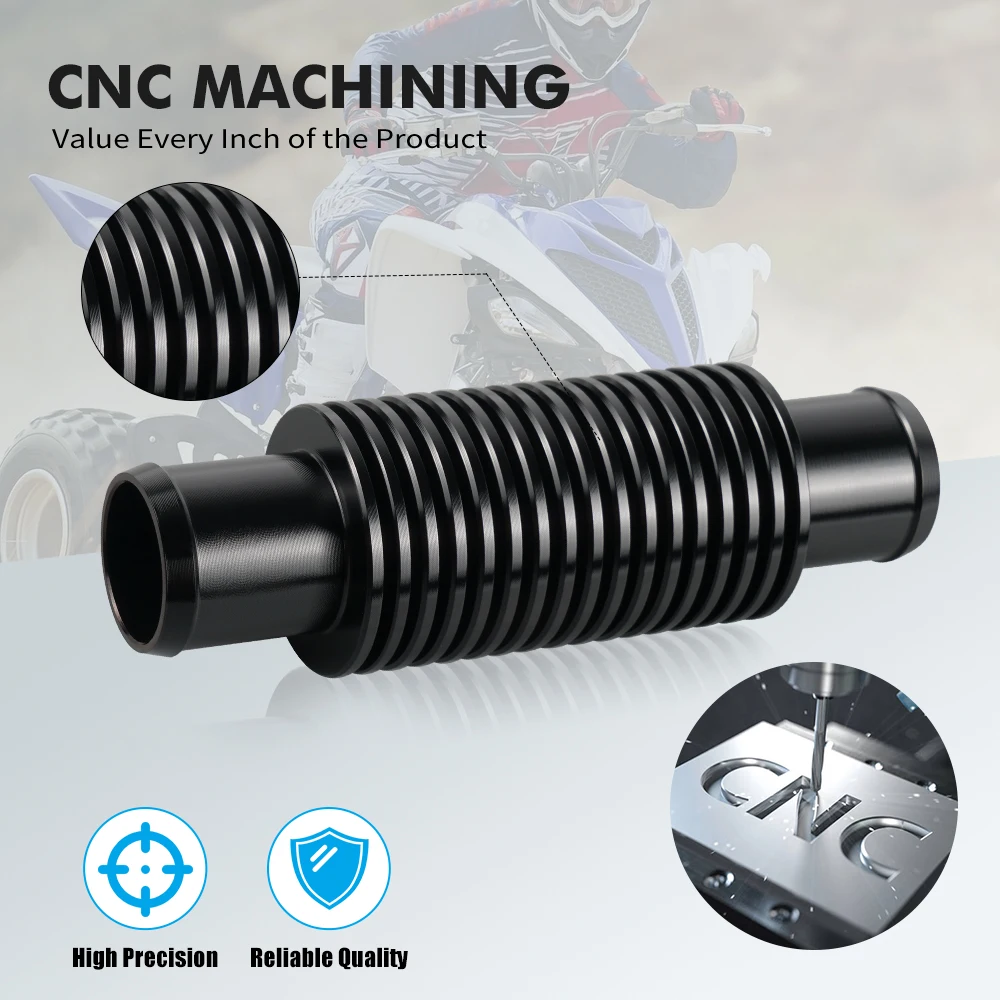 NICECNC Inline-Super-Wasserkühler für Yamaha Blaster 200 Banshee 350 Raptor 660 700 YFZ450 Suzuki LTZ400 UTV ATV Zubehör – Detail 14