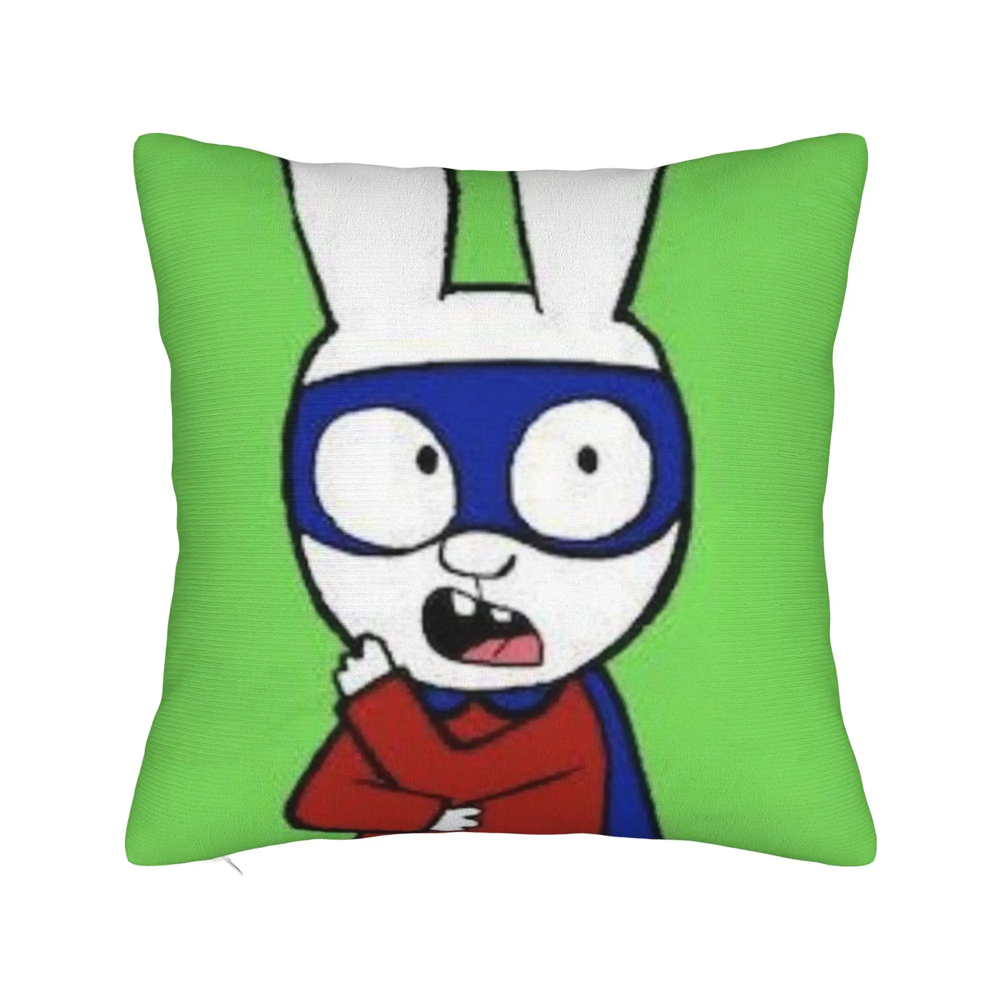 S-Simon Super Rabbit Pillowcases  Morden Pillow Case For Sofa Couch Bed Living Room Print Pillow Cover