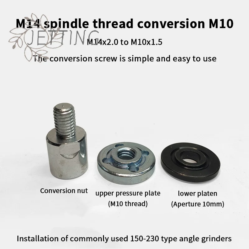 

Горячая переходная стержень от M5 до M10/M14 до M10, многофункциональная 3-дюймовая ручная электрическая дрель, преобразование угловой шлифовальной машины