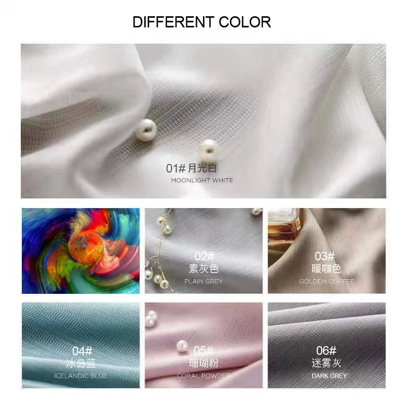 Custom Size!! Korean Style Luxurious White Sheer Curtains for Living Room Window Solid Color Voiles Tulle Curtain for Bedroom