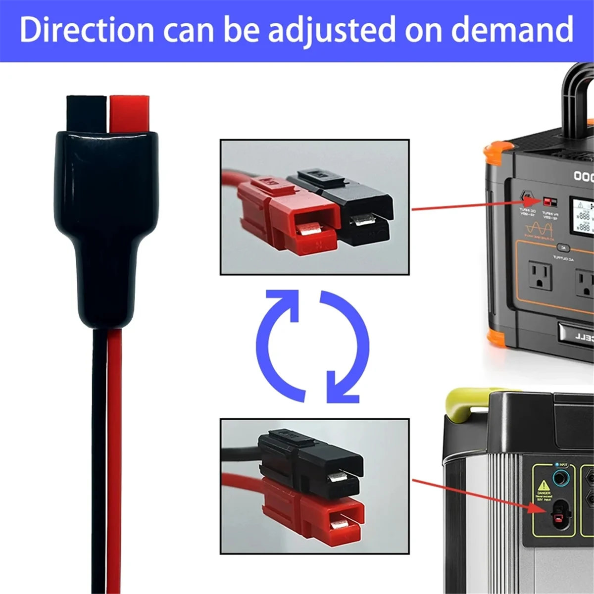 Зажигалка с удлинительным кабелем 45 а 14AWG адаптер для зарядки аккумулятора для порта Андерсон 1 м