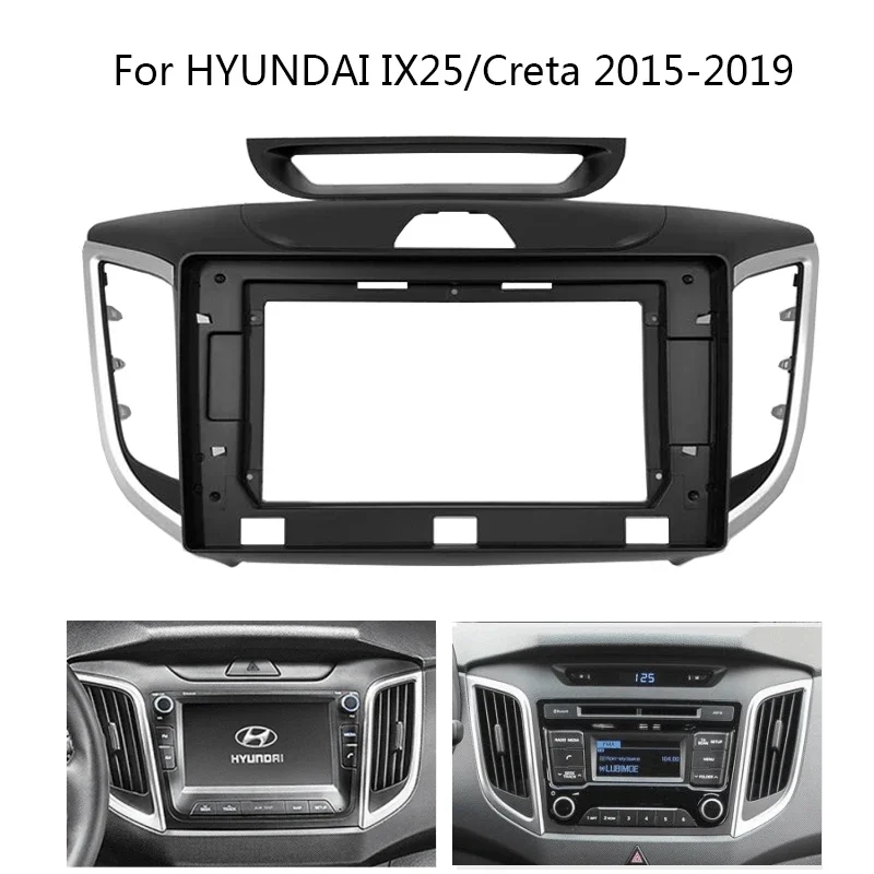 

Автомобильный радиоприемник для Hyundai Creta IX25 IX-25 2015 ~ 2019 авто стерео аудио DVD мультимедийный плеер ремонт панели приборной панели комплект рамки