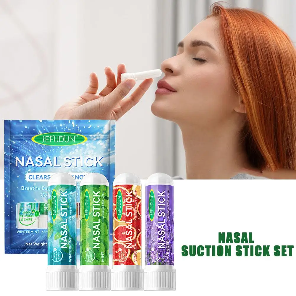 Nasal Aspiration Mint Nose Breathing Stick Magic Device To Prevent Drowsiness During Driving - Non Fengyoujing Refreshing Oil