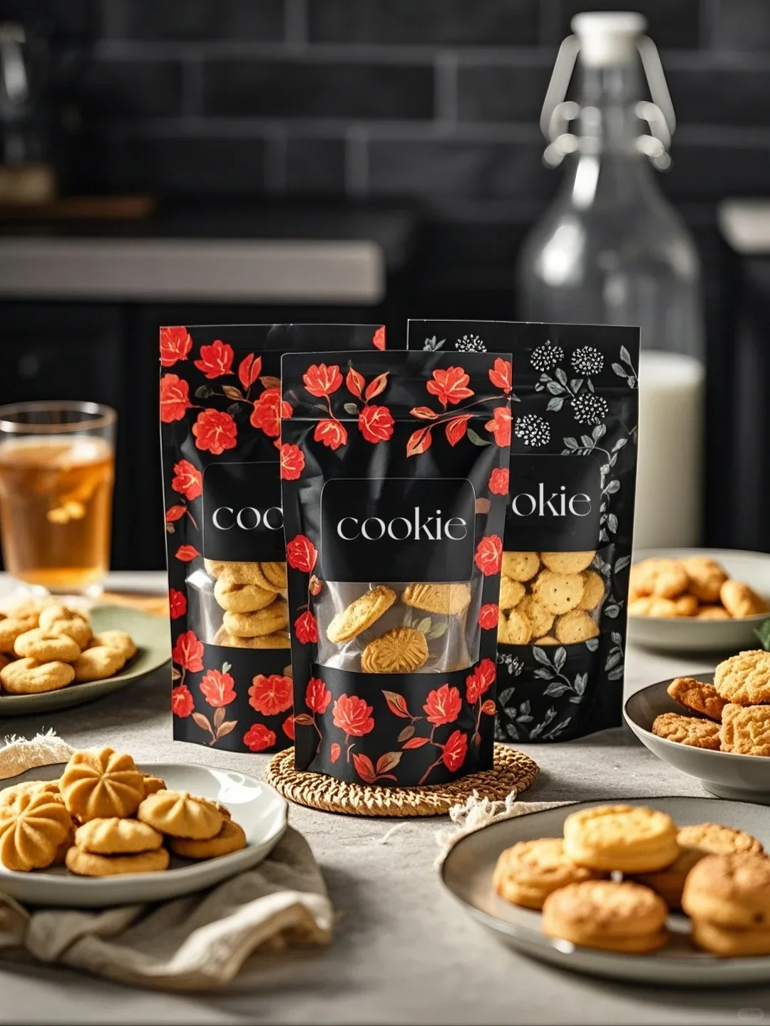 Stand up Borsa a chiusura lamp - Xmas Food Snacks recensione e prezzo