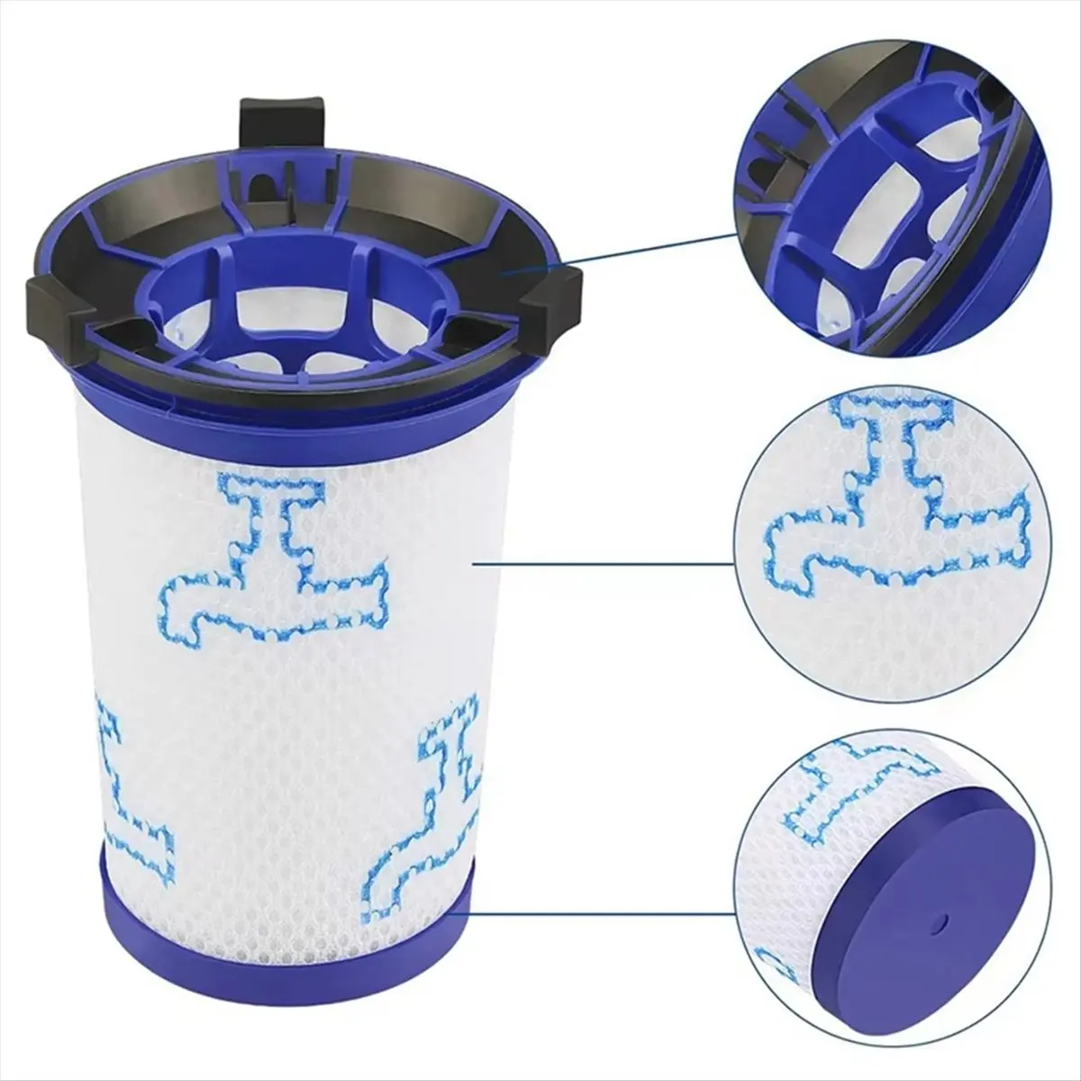 A92G New Washable HEPA Filter for Force 360 X-Pert RH9051 RH9057 RH9059 RH9079 RH9081 Vacuum Cleaner Parts Filters Kit