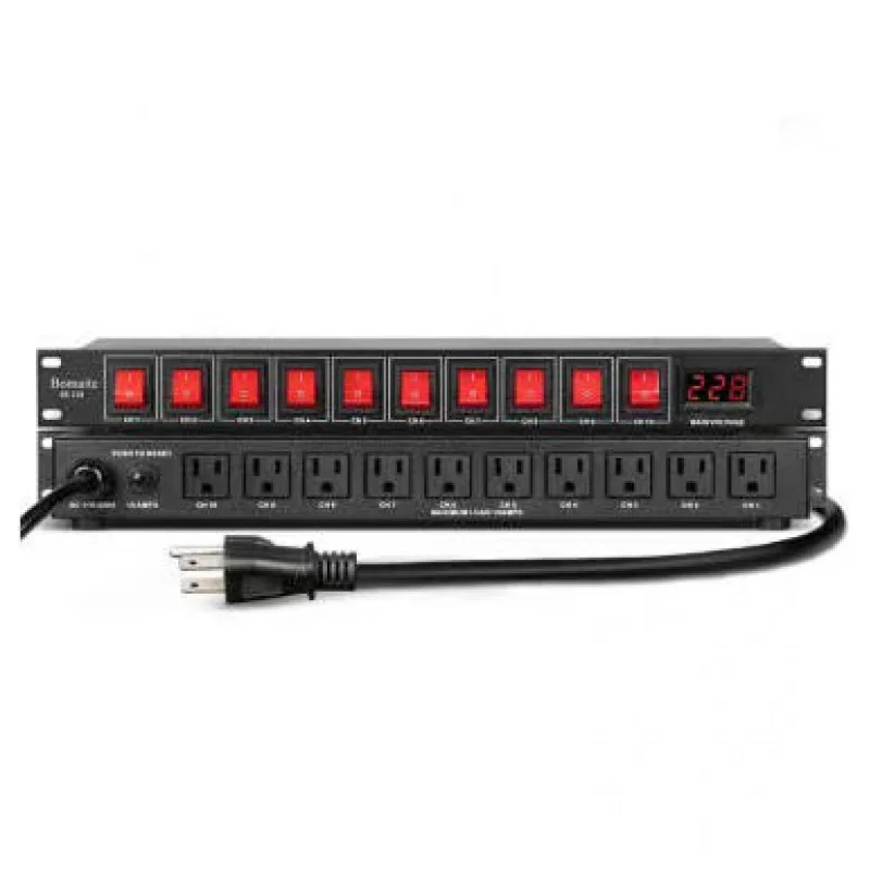 GAX-1016 professional stage performance 10 channel power sequencer