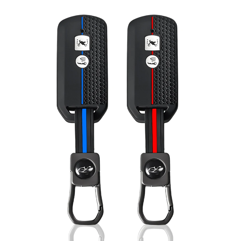 Silicone Holder Key Case For Honda SH 125 Forza 350 250 750 ADV 150 X-ADV SH150i SH300 150 PCX 125 2020-2023 Keychain Key Cover