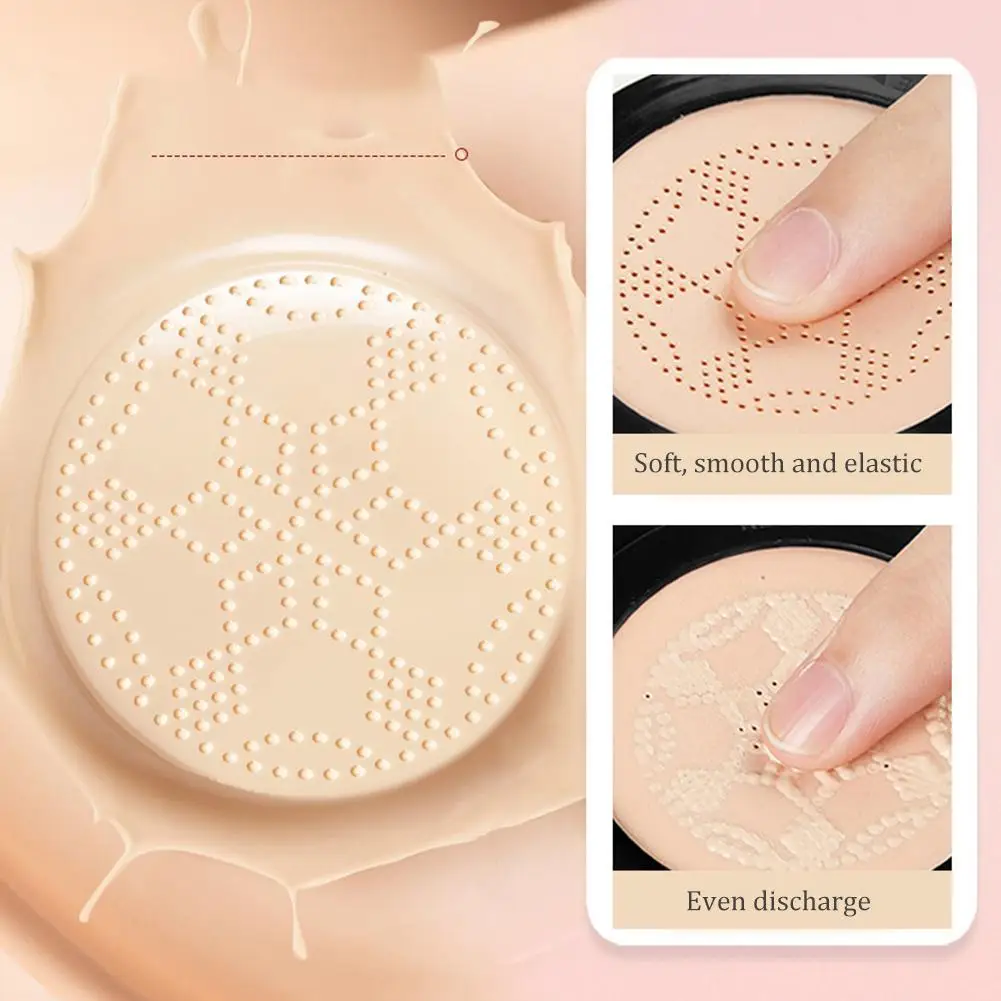 Magic Foundation Mushroom Head Air Cushion CC Cream Waterproof Brighten Foundation Cream Women Base Makeup Face Korean Cosmetics