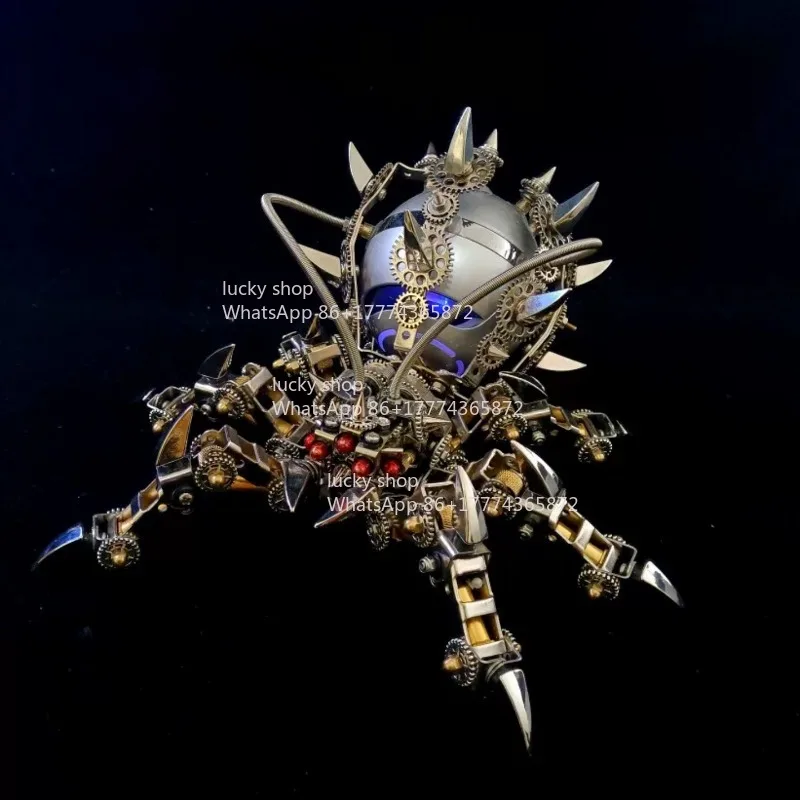Metal Assembly Advanced Sense Ornament Spider Model Building Block