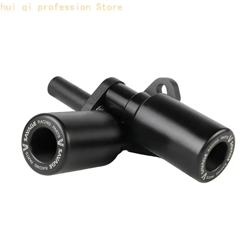Rahmen-Crashpad-Paar für XL750 und CB750, schwarzes POM-Seitenset H8WE – Detail 7