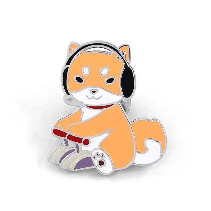 لطيف سايلنت هيل 2 شيبا اينو ميرا المينا دبوس Sh2 العقل المدبر شيبا التلبيب بروش الكلب نهاية المشجعين الحيوانات الأليفة عاشق ألعاب هدية شارة الوصول