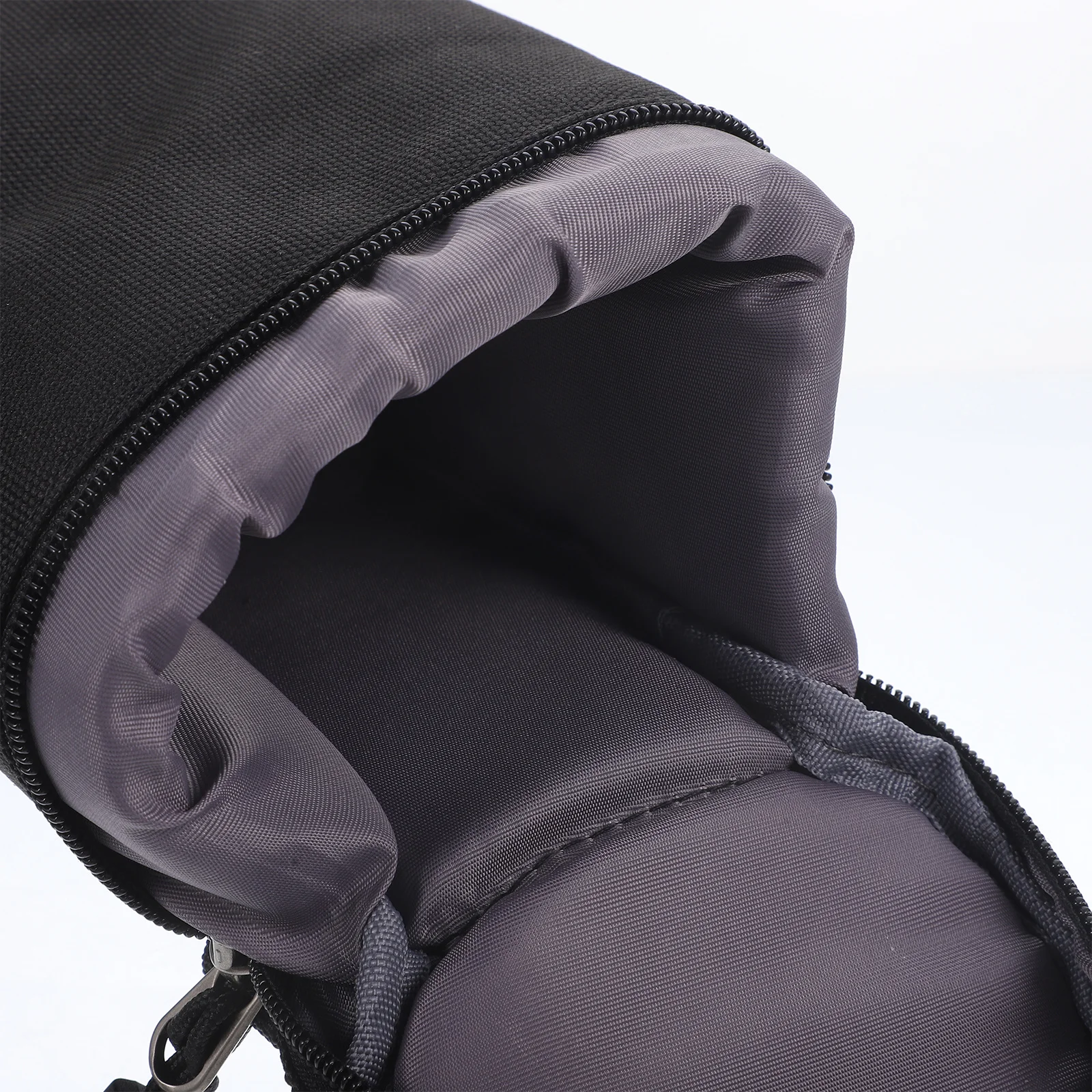 

Premium PU Camera Lens Bag Lightweight Compact Shockproof Pouch for Dslr Protection Portable Storage Case for Photographer